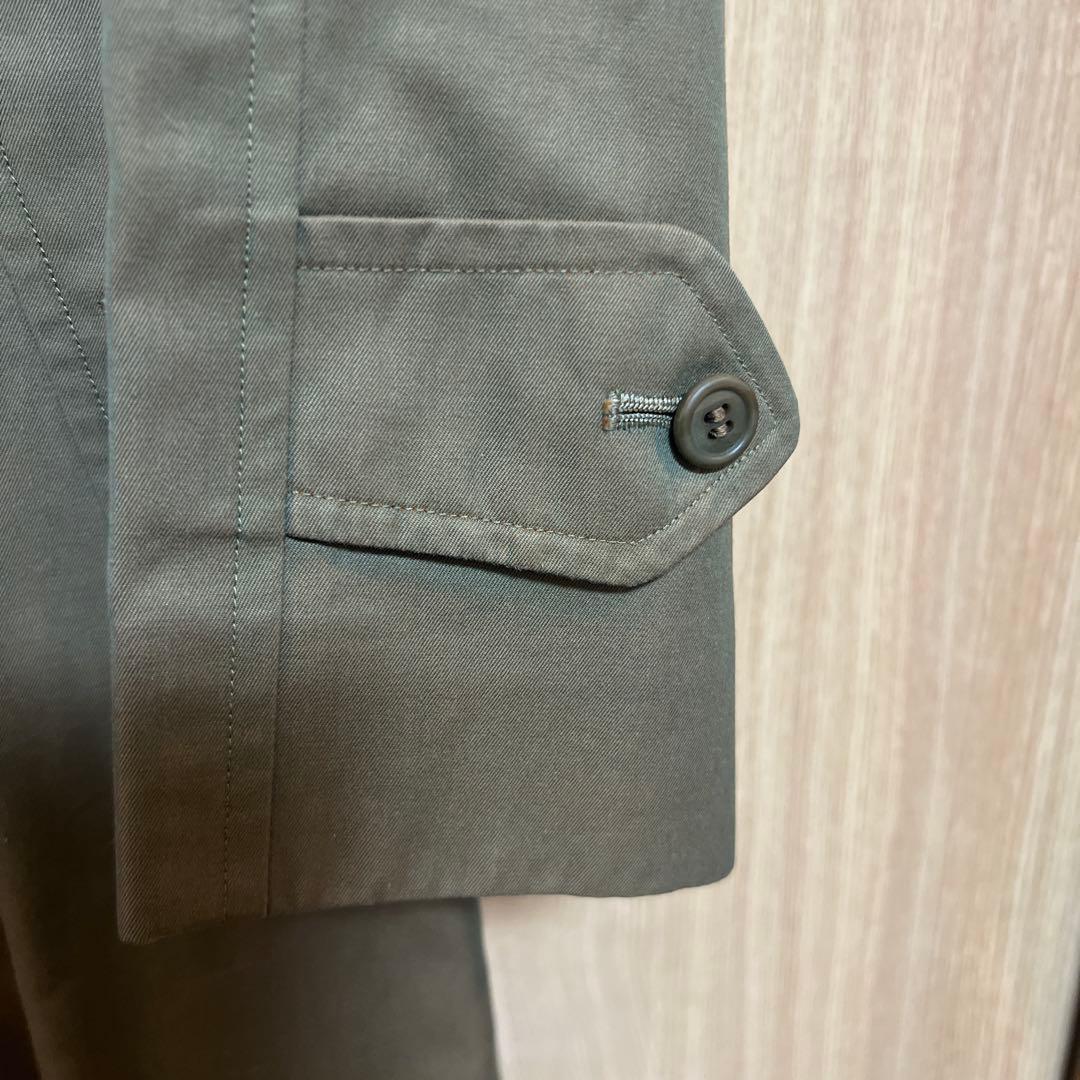 BURBERRY バーバリー ステンカラーコート 玉虫色 白タグ　9号