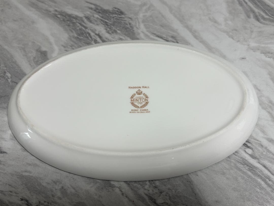 MINTON ミントン ハドンホール B&B オーバル プレート セット