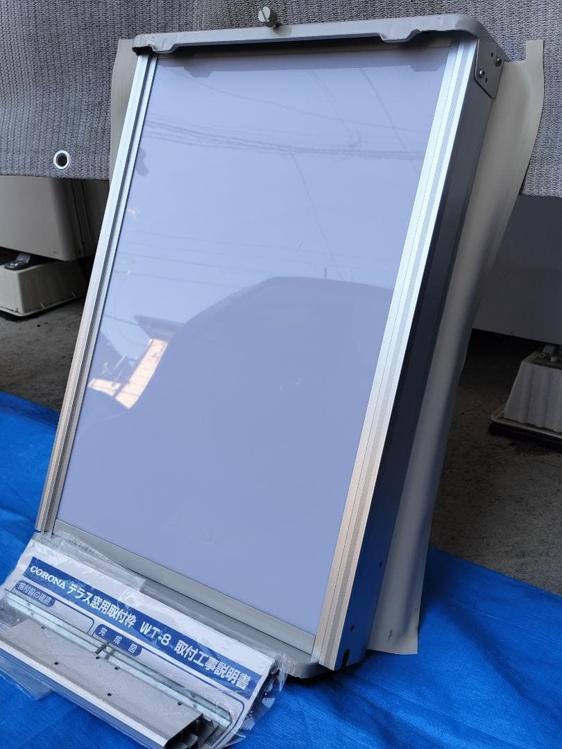 コロナ　窓用エアコン CWー1819　★テラス窓用枠同梱品★