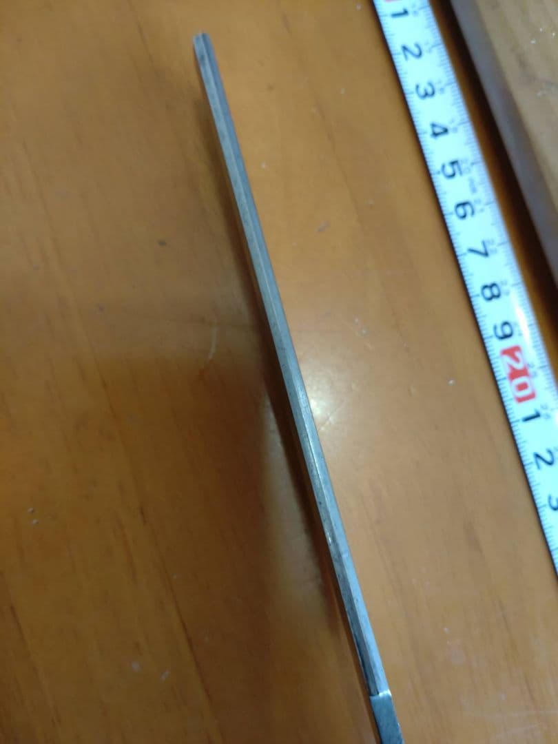 残欠、合法商品　銘(兼次)　直刃紋、竹細工刀、小刀の材料