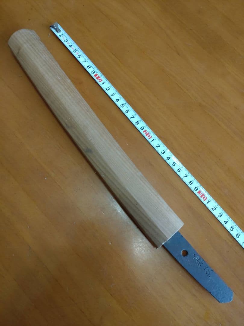 残欠、合法商品　銘(兼次)　直刃紋、竹細工刀、小刀の材料