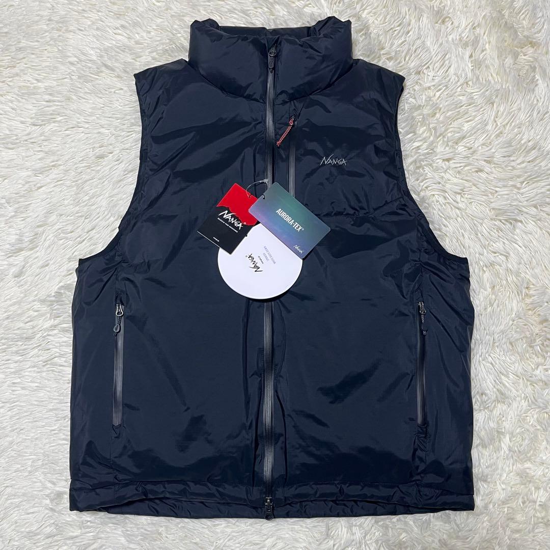 【未使用】AURORA TEX STAND COLLAR DOWN VEST M
