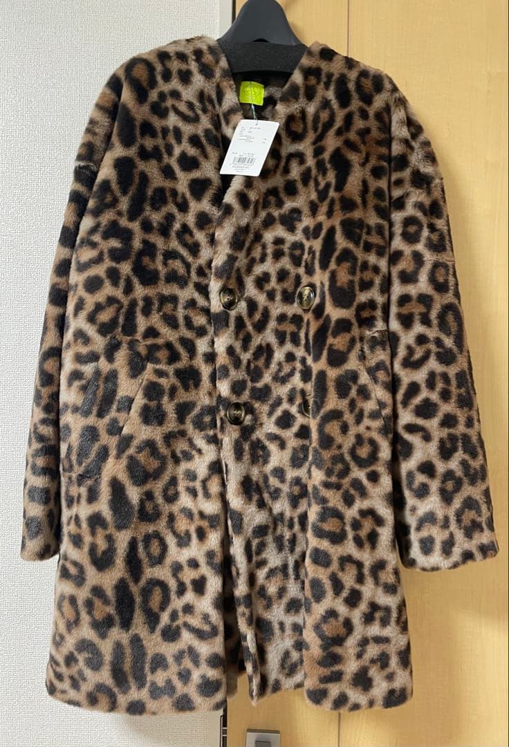新品未使用　WCJ ダブルシージャパン レオパードコート