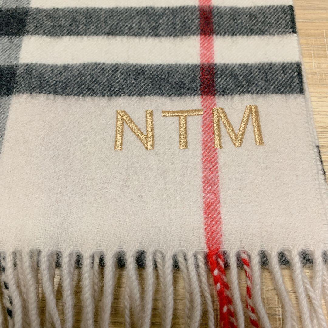 ♡BURBERRY♡バーバリー　マフラー カシミヤ ノバチェック　ユニセックス