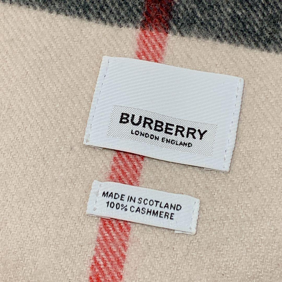 ♡BURBERRY♡バーバリー　マフラー カシミヤ ノバチェック　ユニセックス