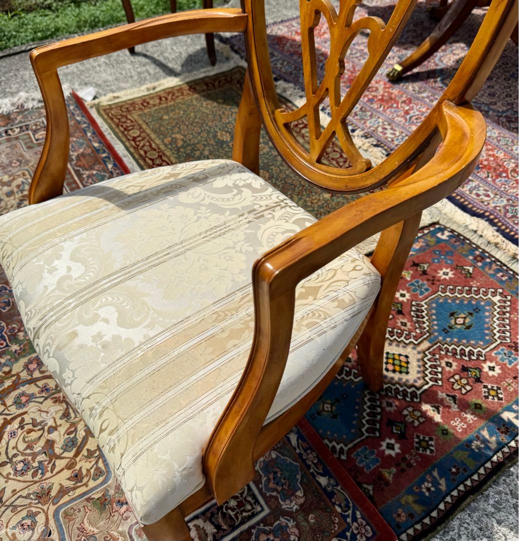 ドレクセル DREXEL 高級ダイニングアームチェア 1脚