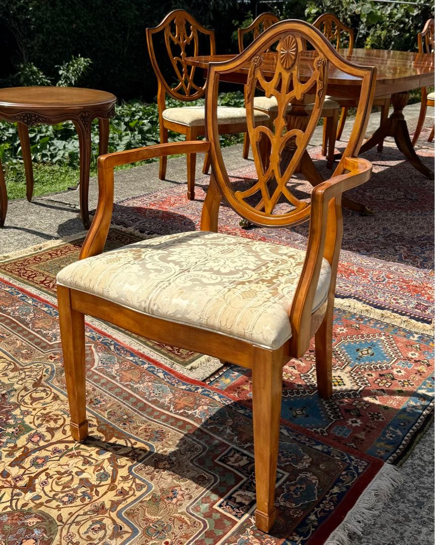 ドレクセル DREXEL 高級ダイニングアームチェア 1脚