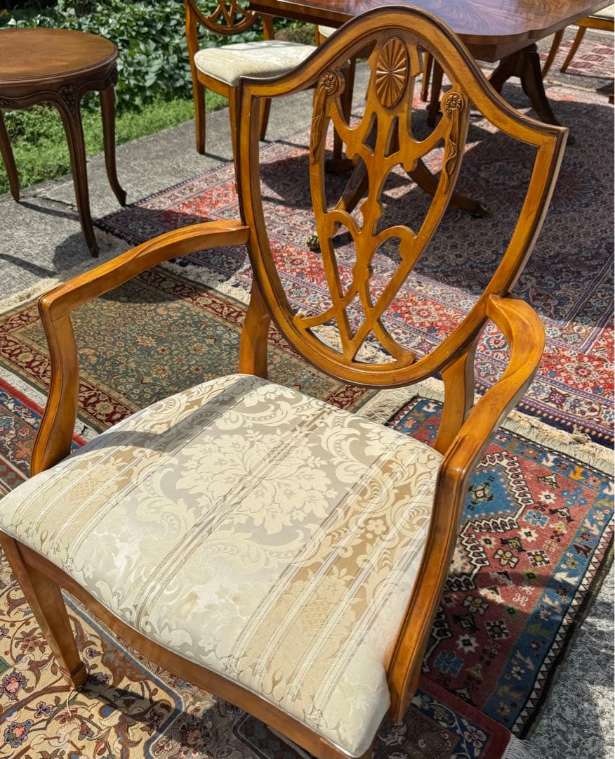 ドレクセル DREXEL 高級ダイニングアームチェア 1脚