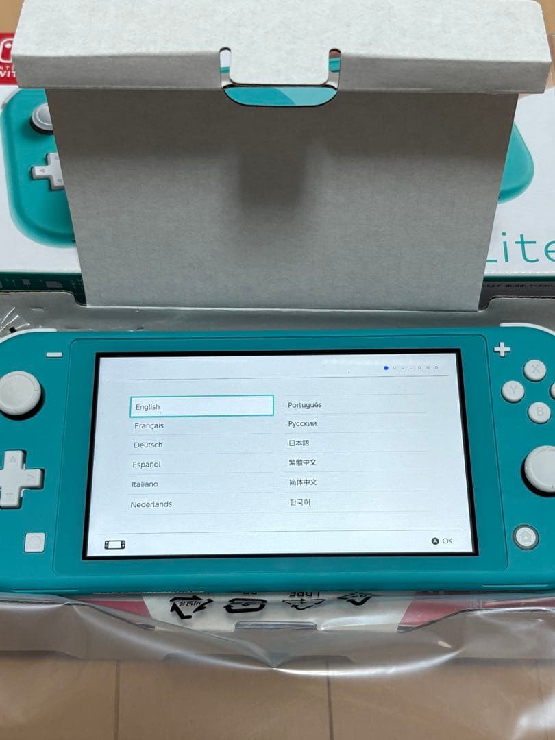 Nintendo Switch Lite ターコイズ　スイッチライト本体