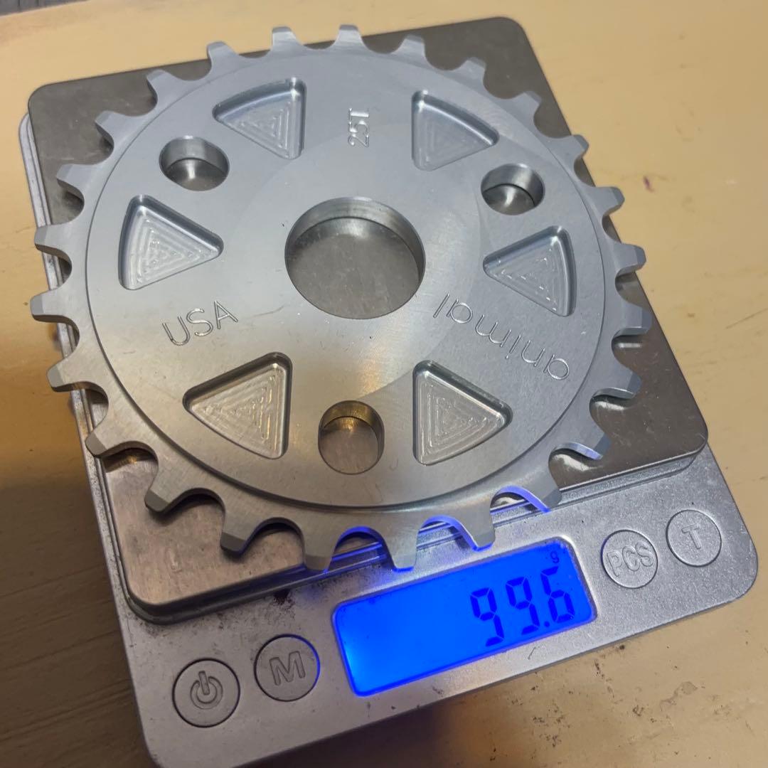 ANIMAL OG SPROCKET BMX スプロケット 25t シルバー