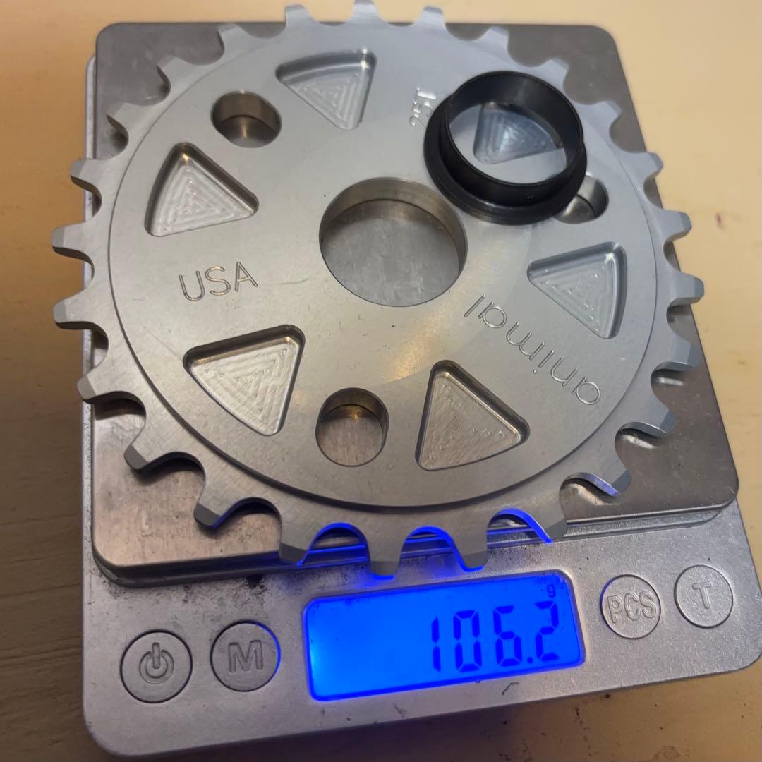 ANIMAL OG SPROCKET BMX スプロケット 25t シルバー