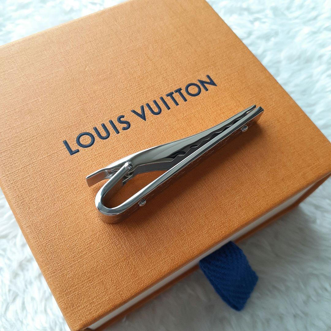 ヴィトン 未使用 ネクタイピン ボールド 箱 袋付 M00703 モノグラム