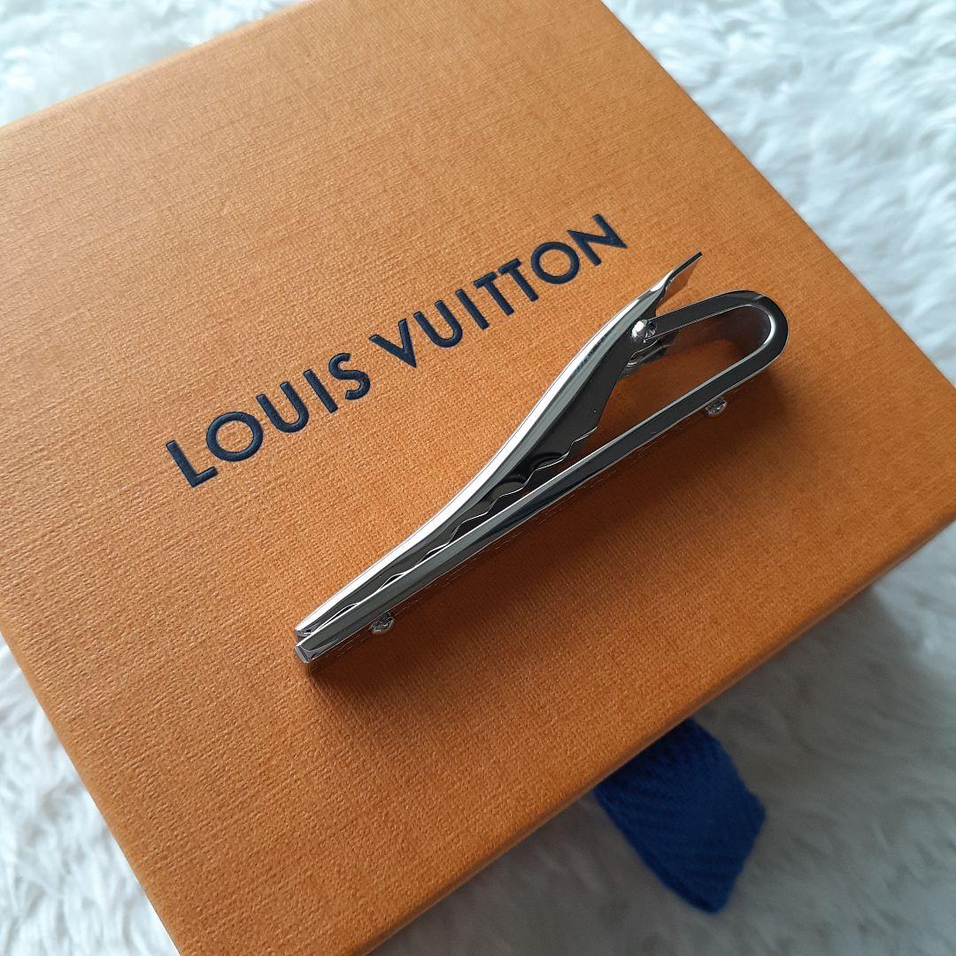 ヴィトン 未使用 ネクタイピン ボールド 箱 袋付 M00703 モノグラム