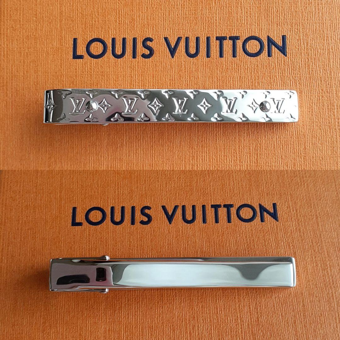 ヴィトン 未使用 ネクタイピン ボールド 箱 袋付 M00703 モノグラム