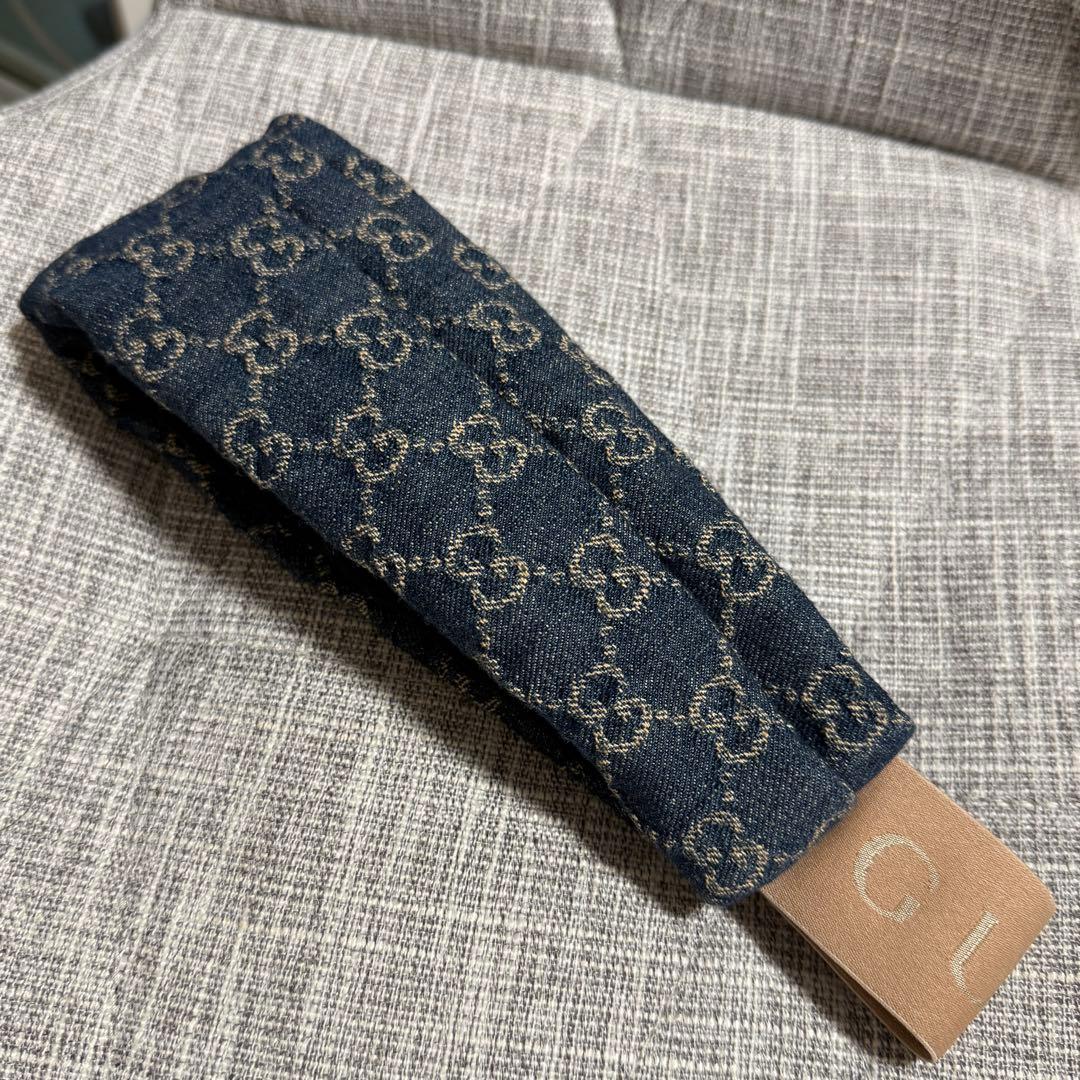 t*i様 GUCCIデニムヘアバンド