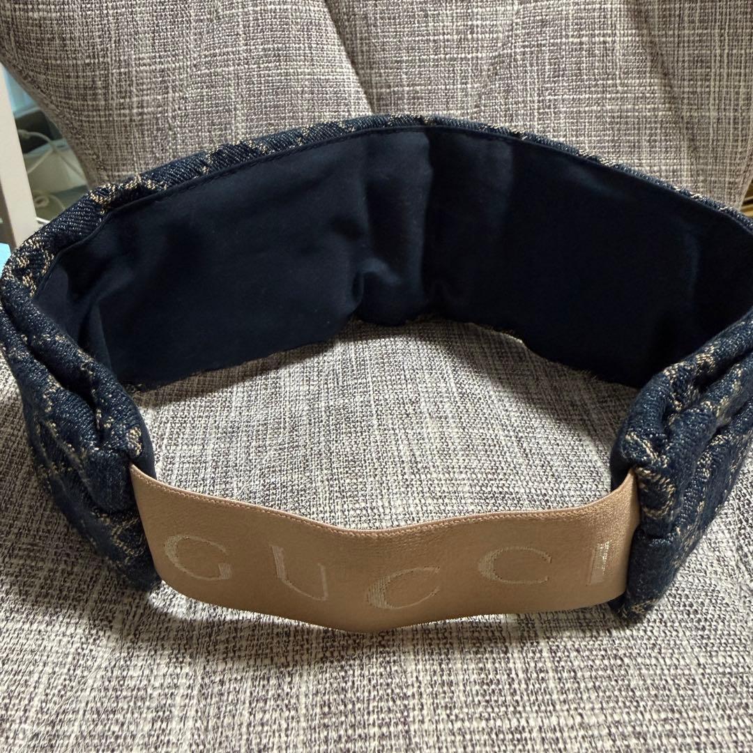 t*i様 GUCCIデニムヘアバンド