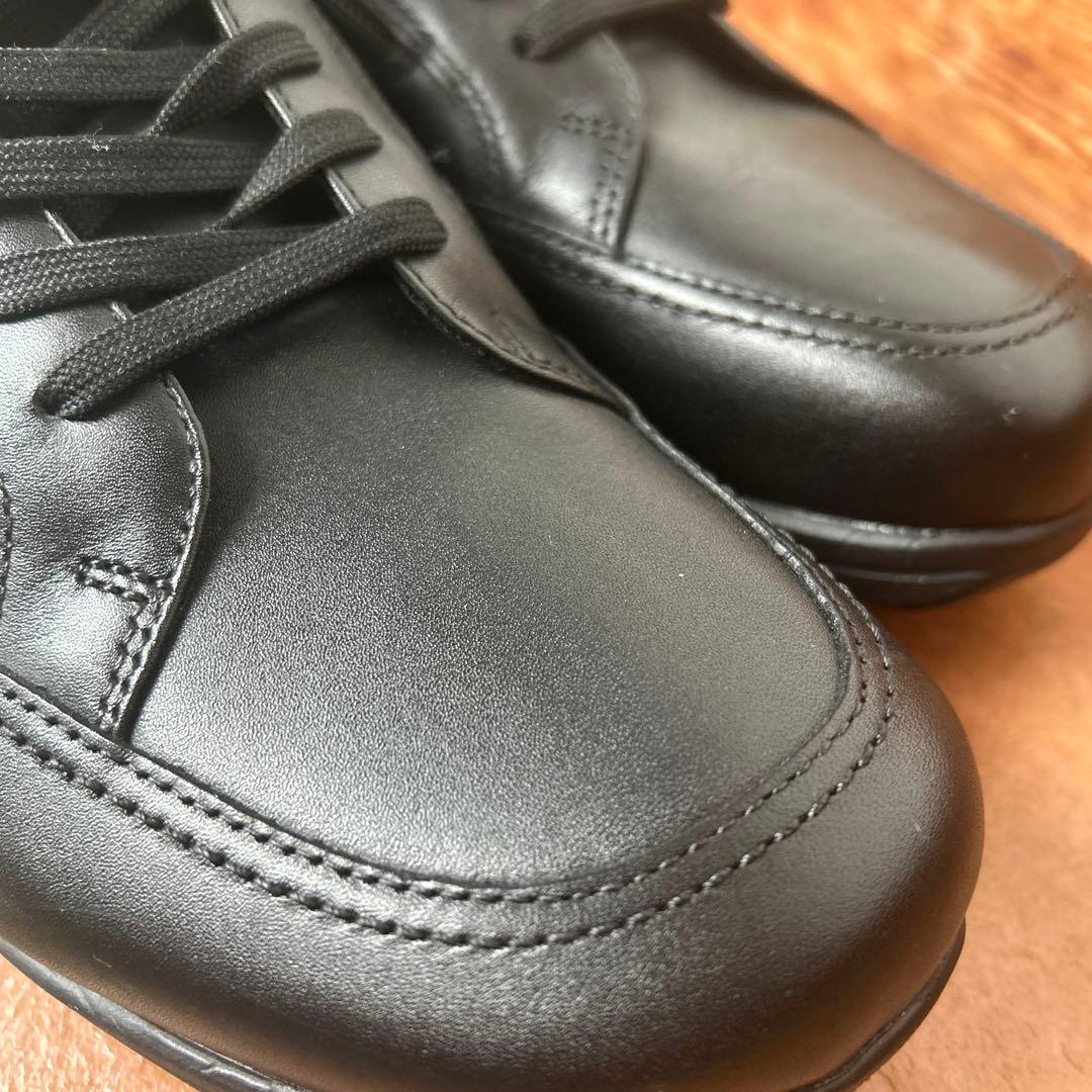 pedala 黒 皮革シューズ