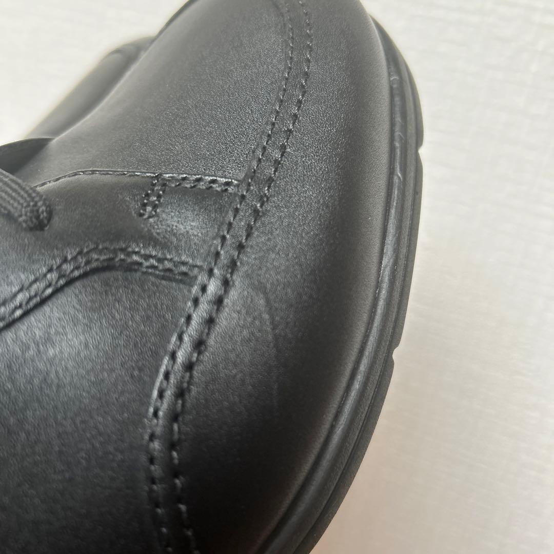 pedala 黒 皮革シューズ