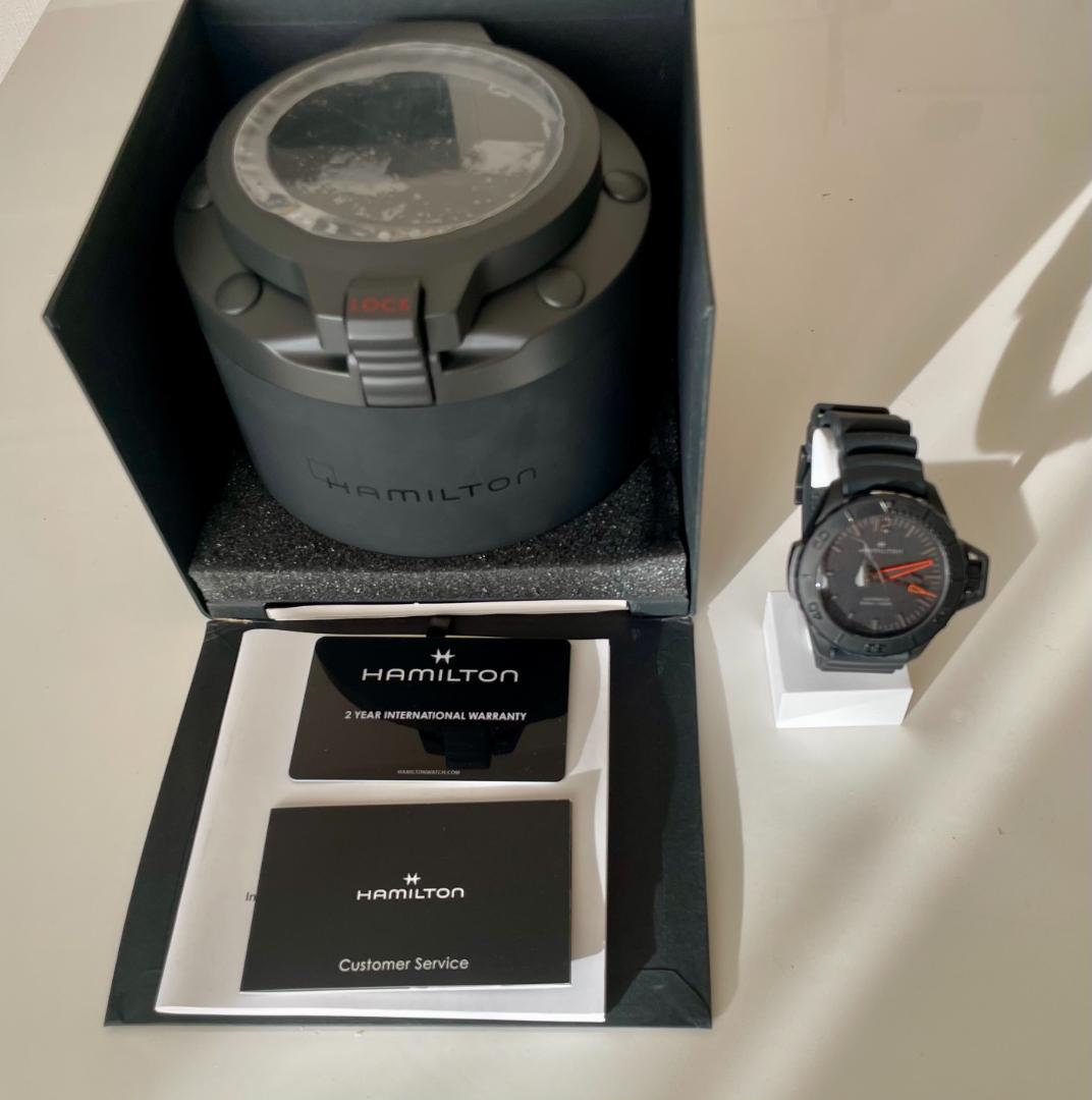 1日限定大幅値下げ★HAMILTON ハミルトン カーキ ネイビー