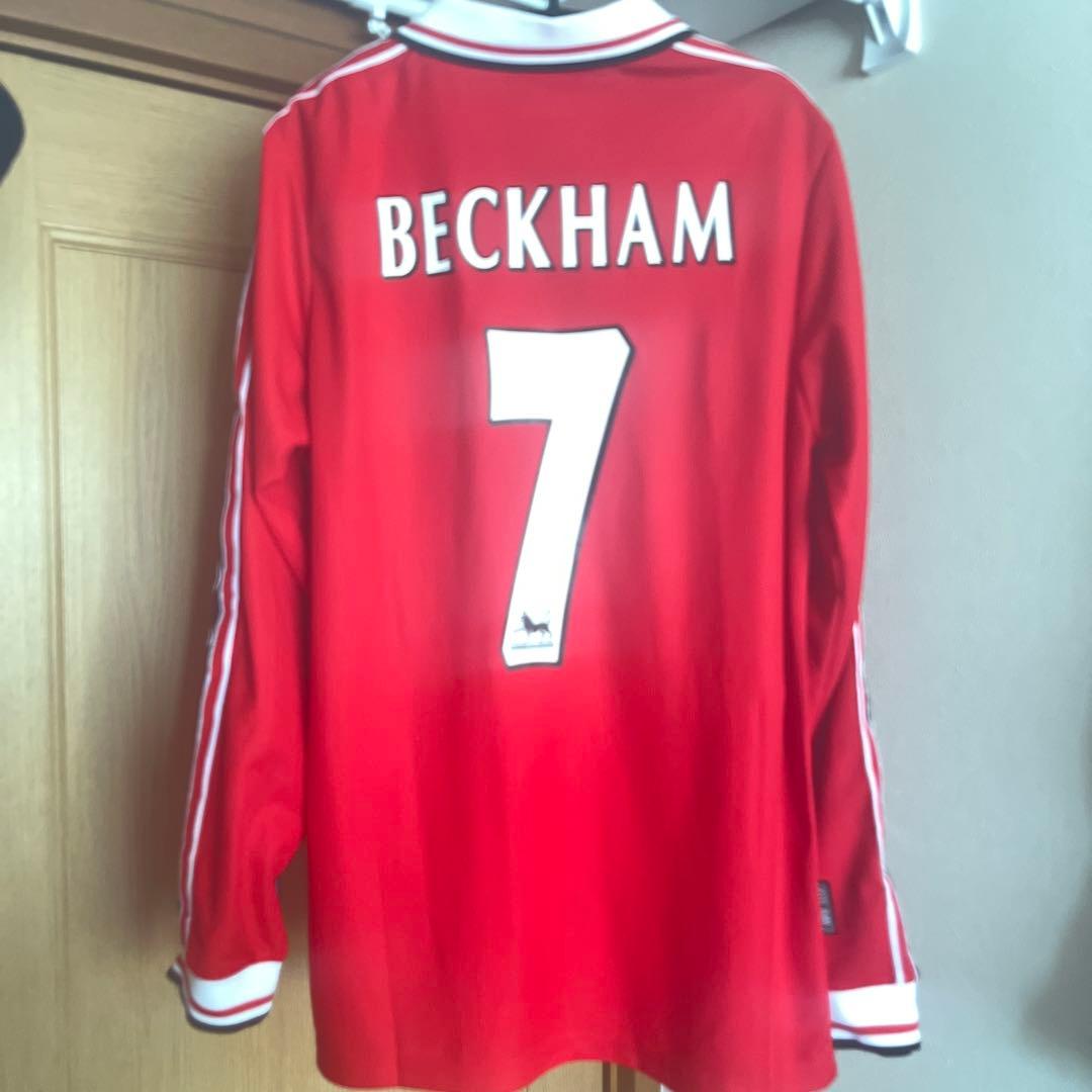 【掲載残り2日！】マンチェスターユナイテッド　98-00 ホームユニ　7背番号