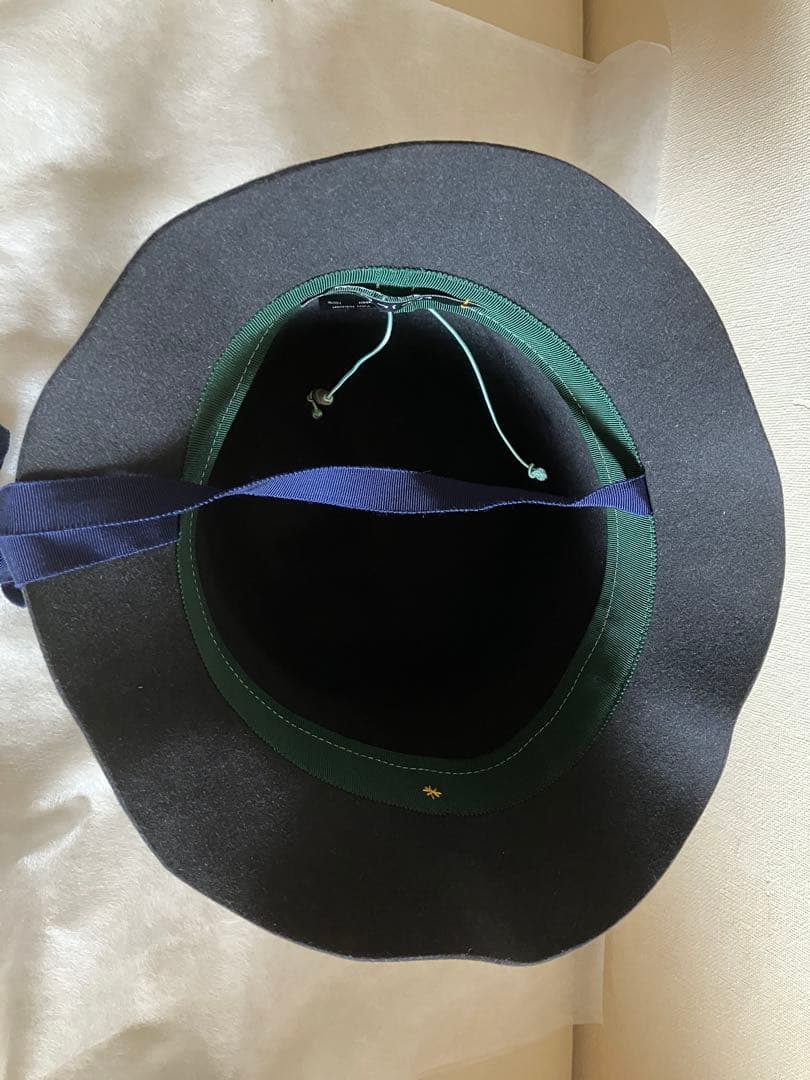 chisaki マウンテンフェルトハット ブラック