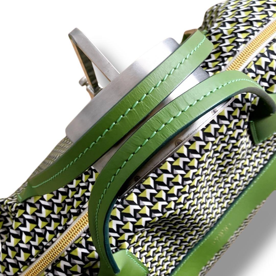 ロベルタピエリ 良品 2way イタリア製 A4収納可 タタミ総柄 トートバッグ