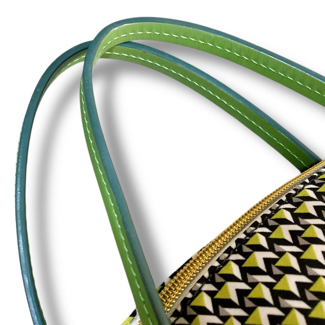 ロベルタピエリ 良品 2way イタリア製 A4収納可 タタミ総柄 トートバッグ