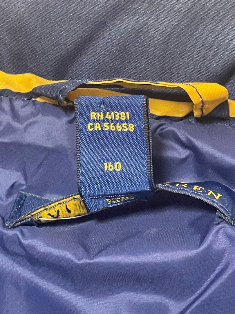 Polo Ralph Lauren ストライプダウン L/G 160㎝ ポロベア