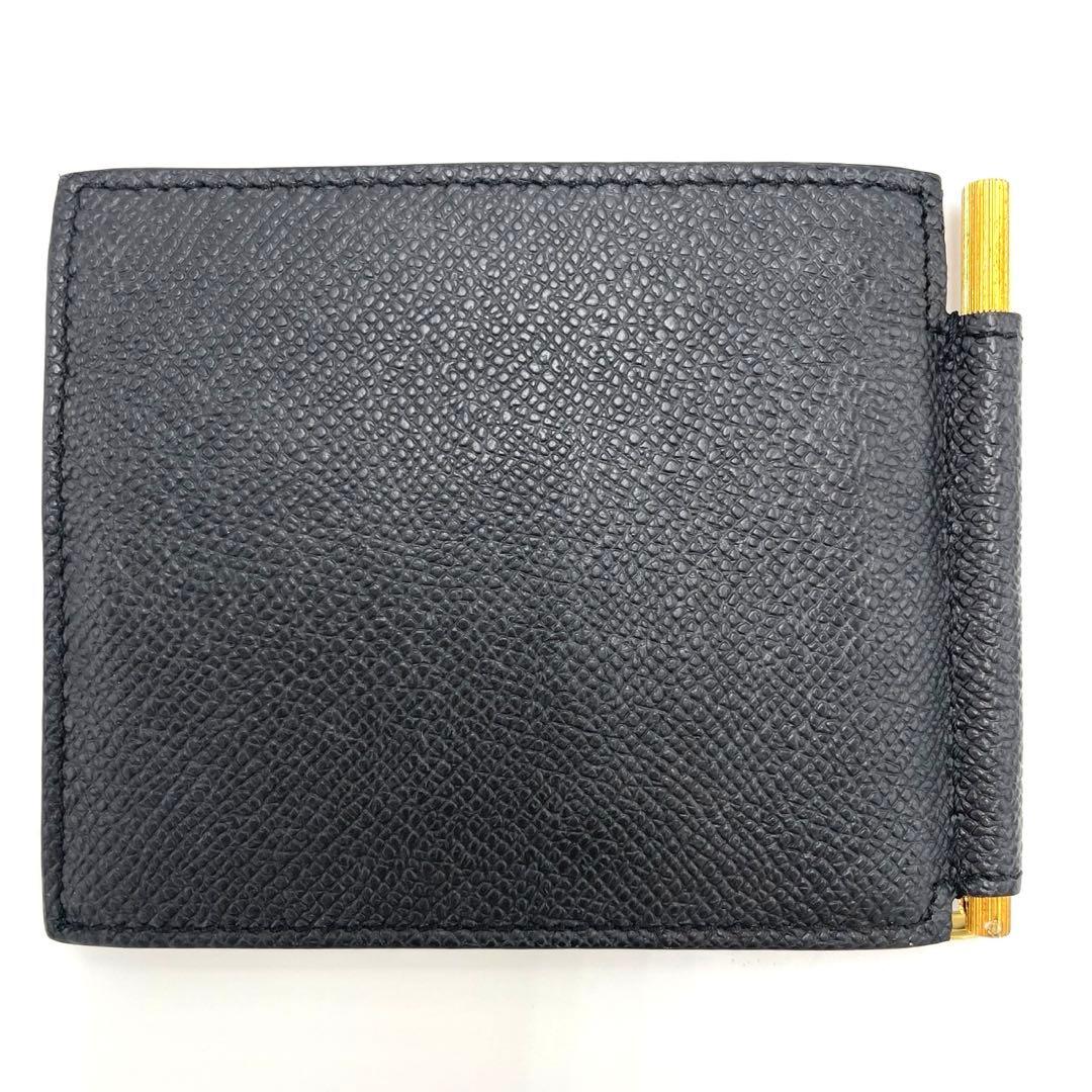 【美品】TOMFORD トムフォード マネークリップ TFロゴ ビルクリップ