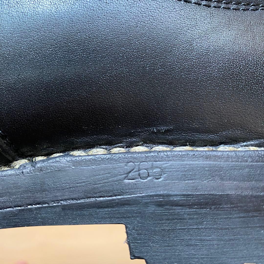 中森商店/Eigerace/チロリアンシューズ/26.5cm/black