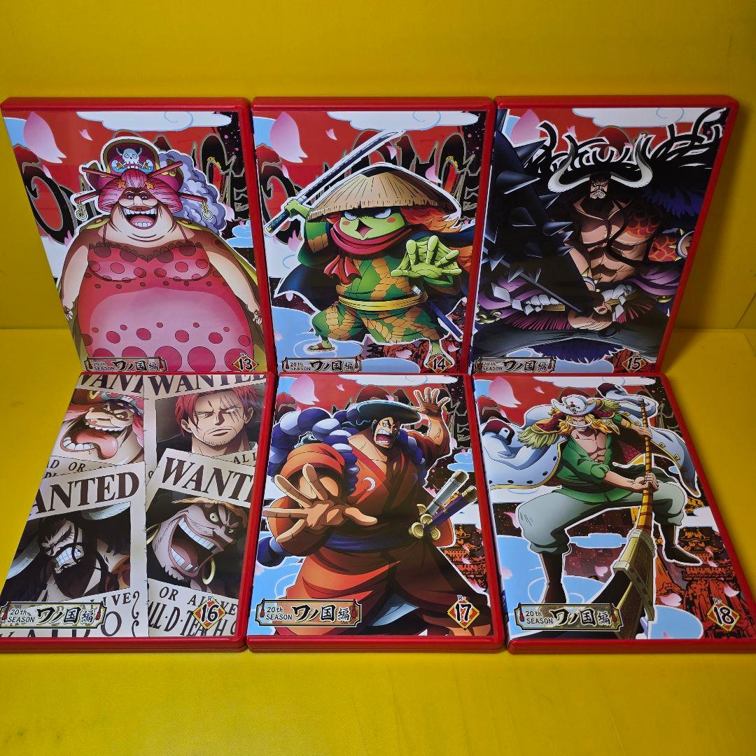 新品ケース交換済　ONE PIECE ワンピース ワノ国編 DVD全55巻セット
