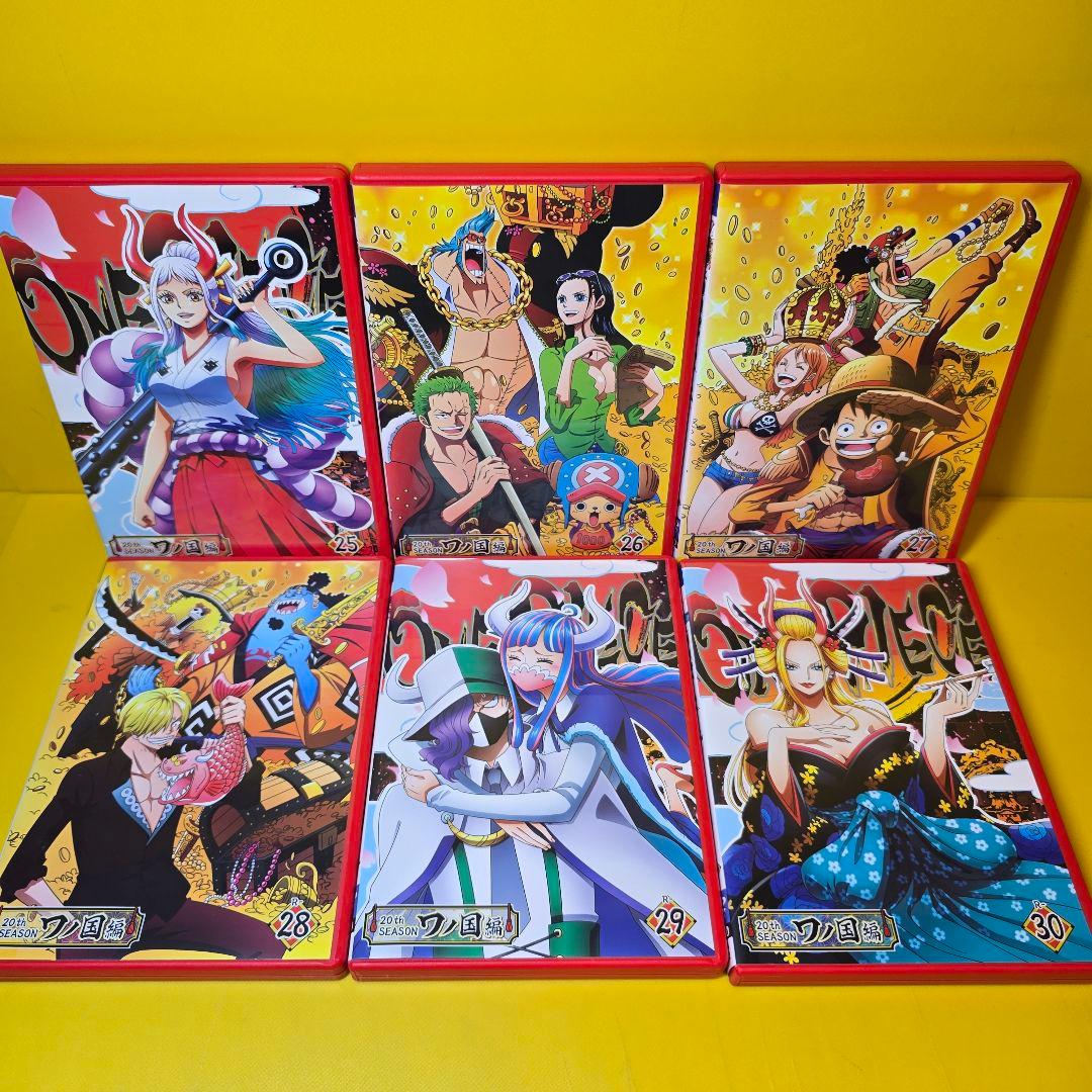 新品ケース交換済　ONE PIECE ワンピース ワノ国編 DVD全55巻セット