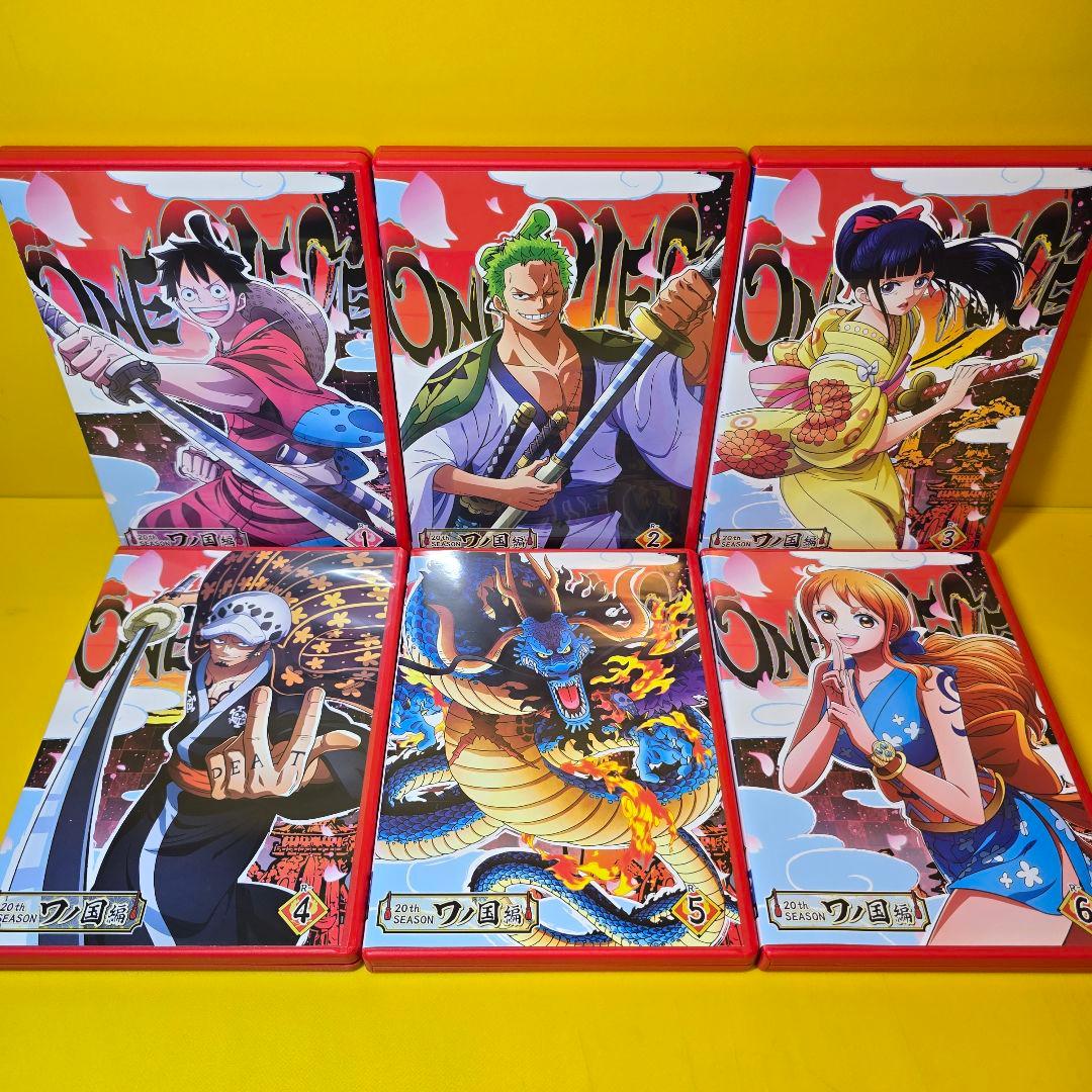 新品ケース交換済　ONE PIECE ワンピース ワノ国編 DVD全55巻セット
