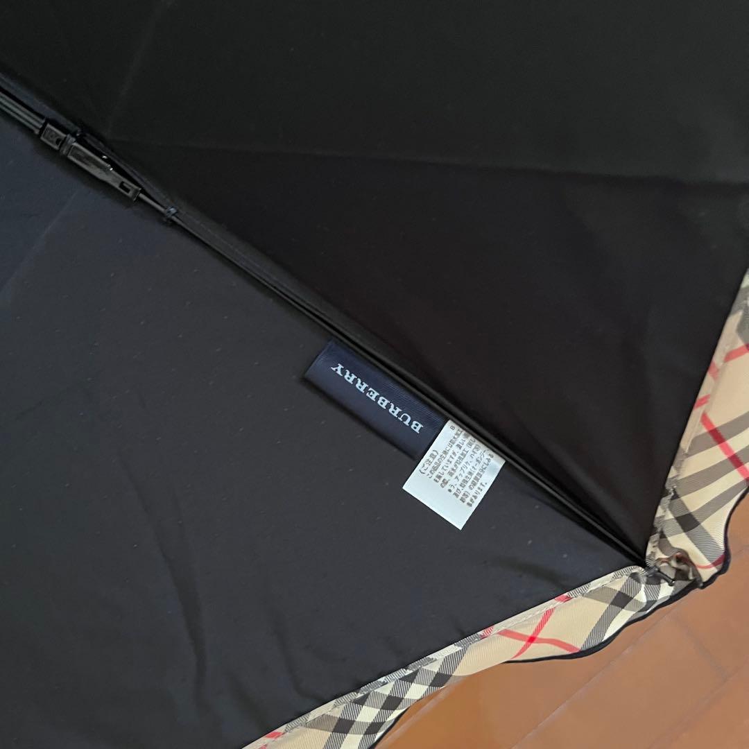新品タグ付き　バーバリー　折りたたみ傘