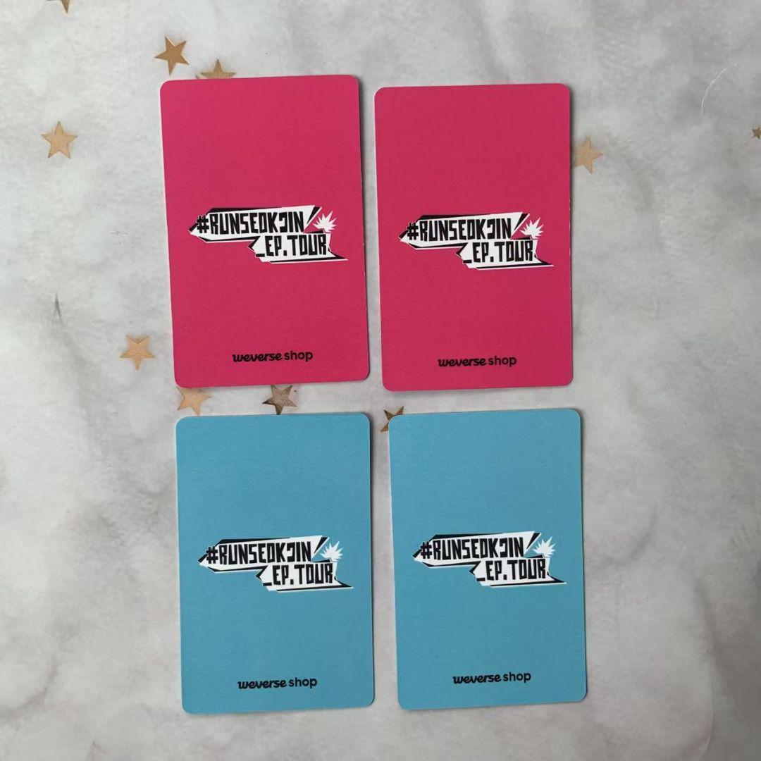 RUNSEOKJIN_EP.TOUR 会場限定 Weverse ジン トレカ4枚