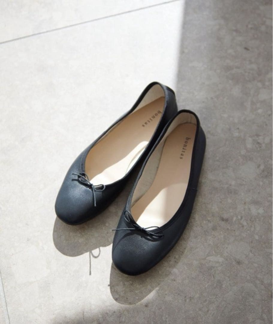 美品！24.5cm スローブイエナ　バレエシューズ