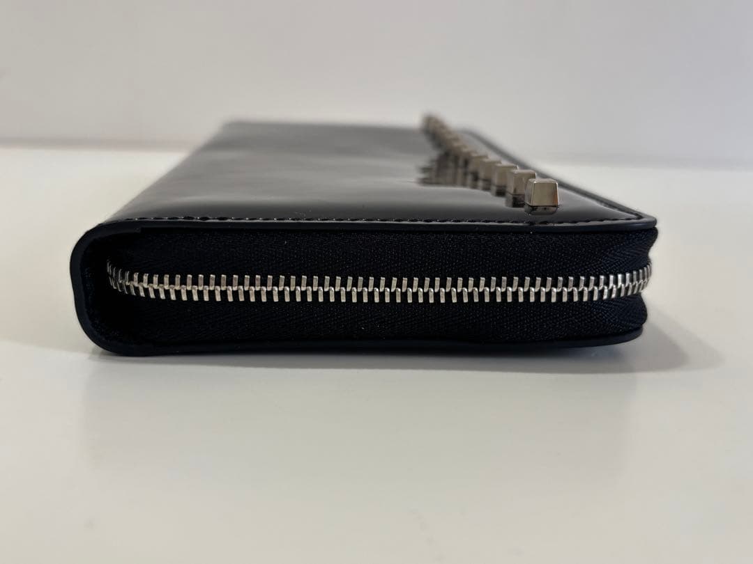 レア　新品未使用　JACQUES LE CORRE ブラック　長財布　エナメル