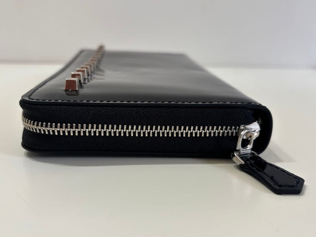 レア　新品未使用　JACQUES LE CORRE ブラック　長財布　エナメル
