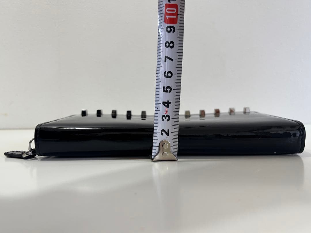 レア　新品未使用　JACQUES LE CORRE ブラック　長財布　エナメル