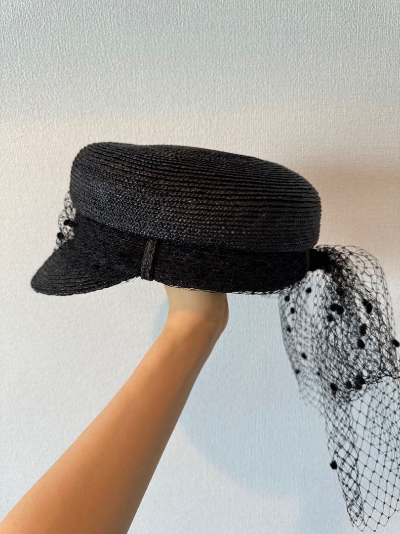 CA4LA カシラ キャスケット チュール 麦わら SUMMERSONG