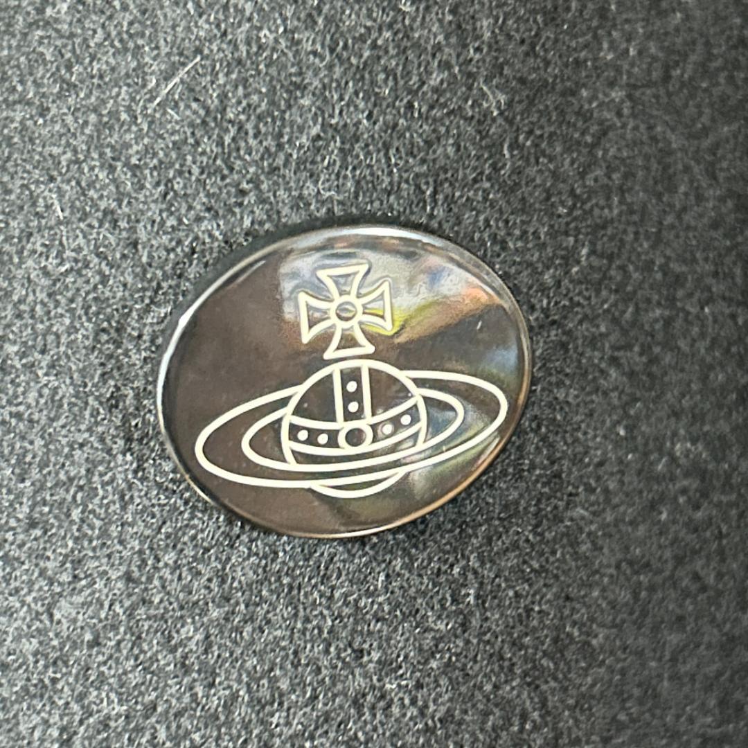 希少00s　ヴィヴィアンウエストウッド　オーブボタン　Pコート　フレア裾　Y2K