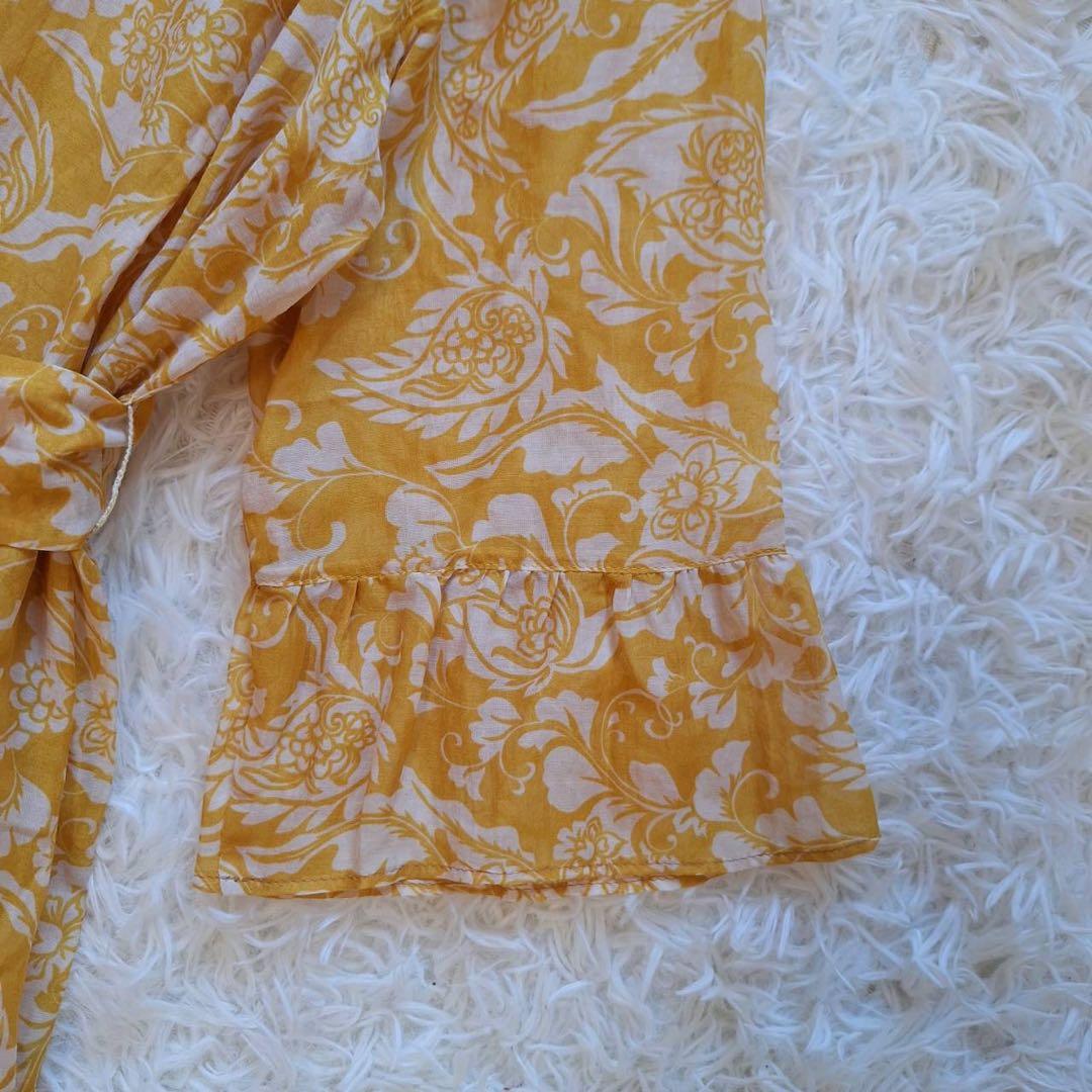 極美品✨マレーラ 近年モデル 花柄ロングワンピース シルク混 大きいサイズ