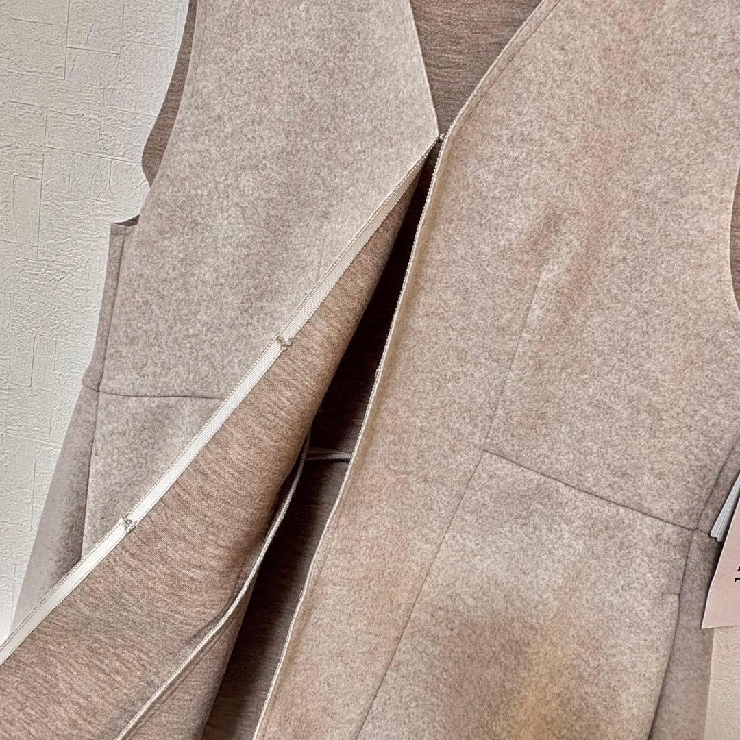 CYNICAL シニカル 新作　ペプラム風ウーレットベスト　ジレ