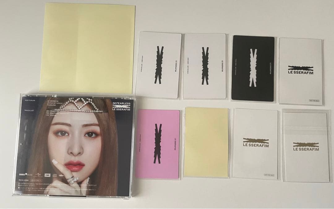 LESSERAFIM ユンジン トレカ