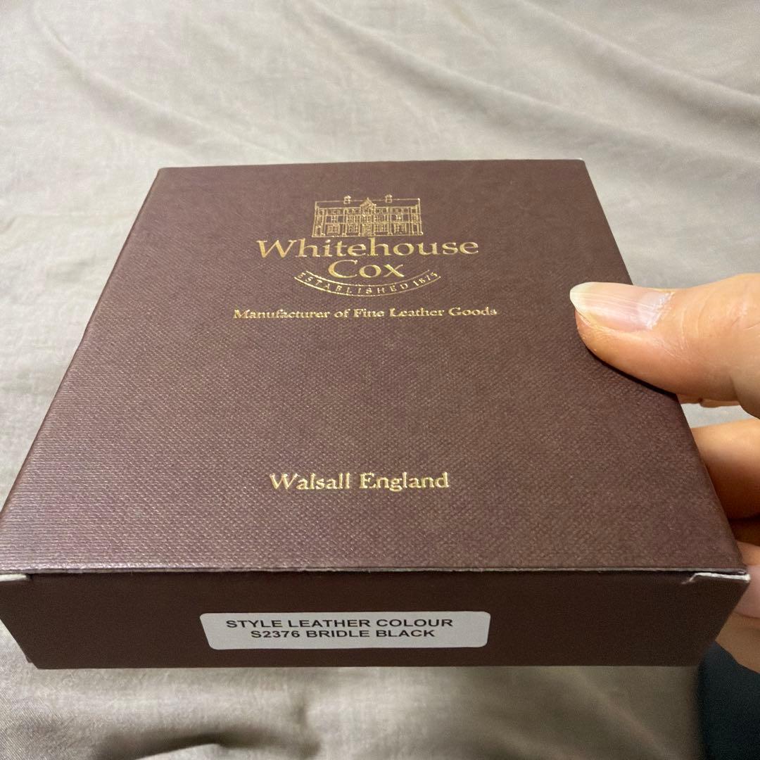 最終値下げ【新品未使用】Whitehouse Cox 二つ折り財布