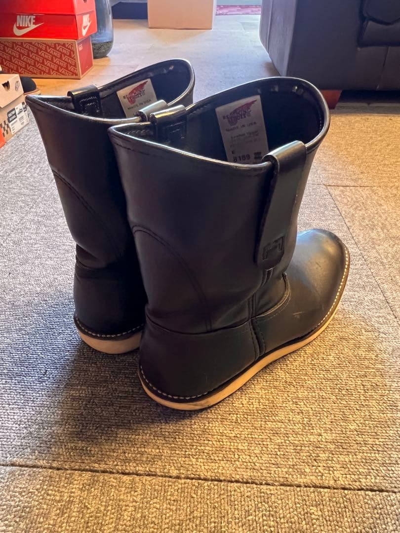 レッドウイング　REDWING ブーツ　ブラック