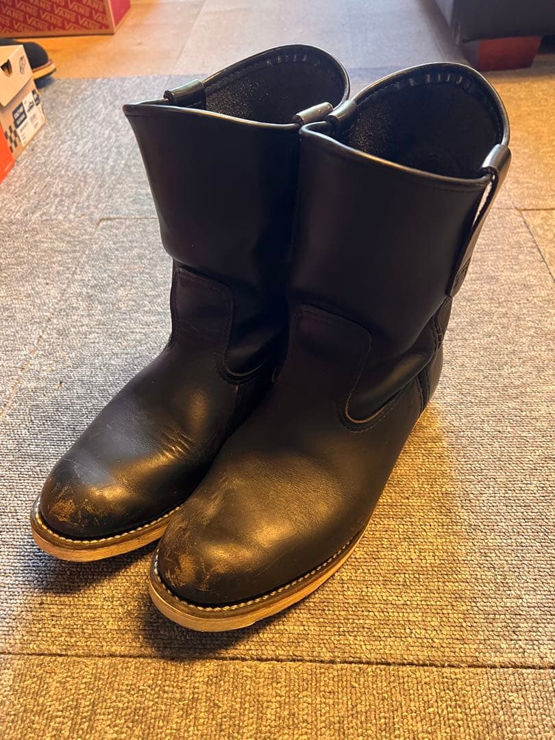 レッドウイング　REDWING ブーツ　ブラック