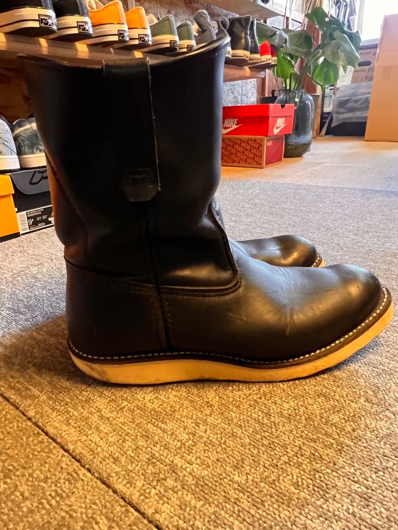 レッドウイング　REDWING ブーツ　ブラック