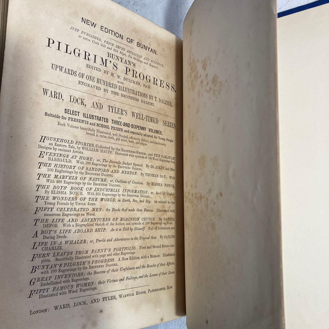 希少 19世紀 ジョージ・ダルジール挿絵 アラビアンナイト アンティーク 洋書