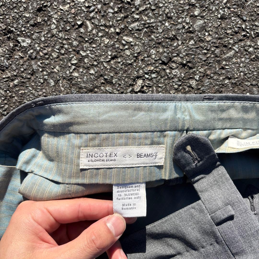 H*o様 【極美品】インコテックス ビームスF 別注 Pattern30 スラッ